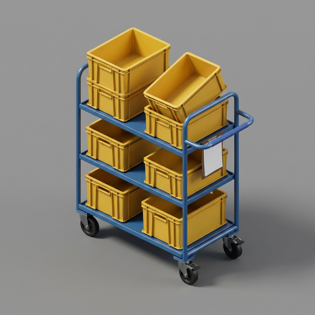 Warehouse Order Picking Cart