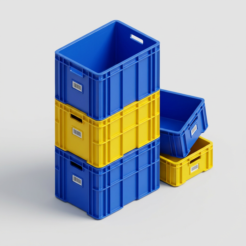 Industrial Plastic Picking Totes